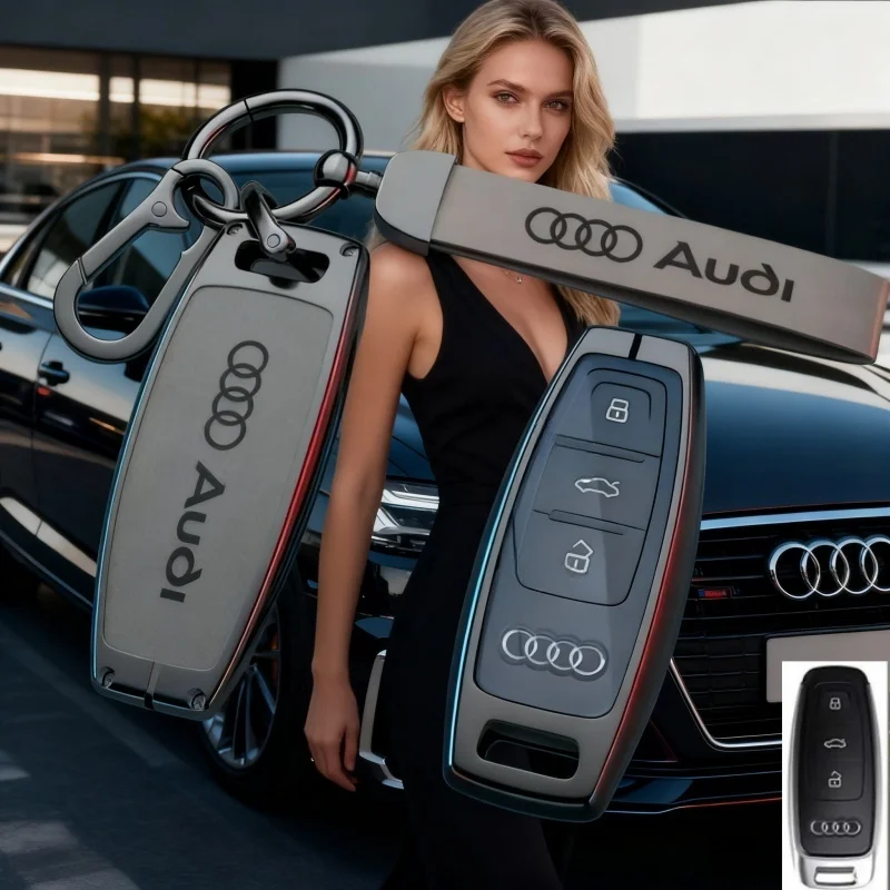 

Newly Car Key Case Cover Protective Shell Auto Accessories for Audi A1 A3 8V A4 B8 B9 A5 A6 C7 A7 A8 Q3 Q5 Q7 S4 S6 S7 S8 R8 Tt