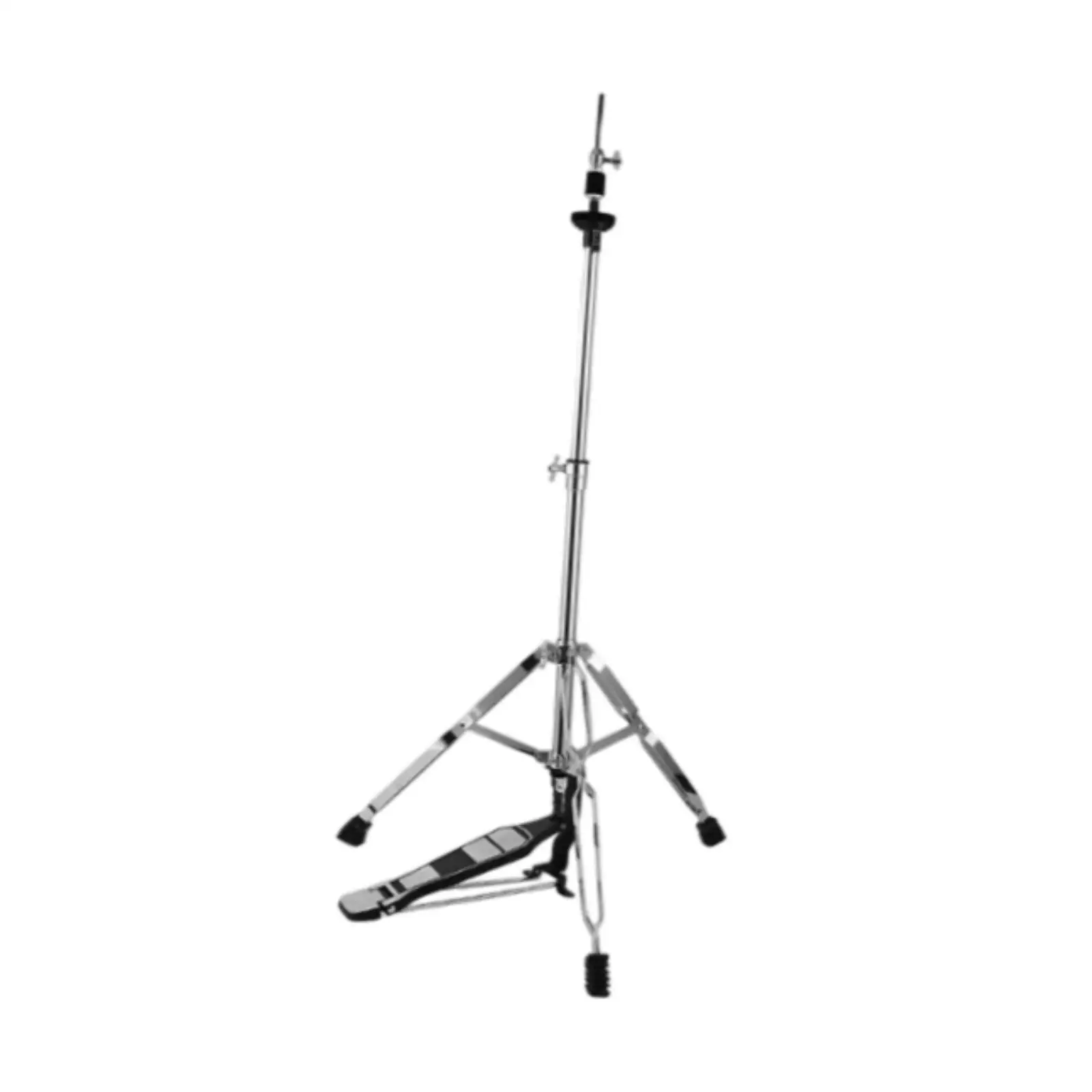 High Hat Stand Folding Bracket Swivel Legs Long Footboard Floor Tom Legs Drum Cymbal Pedal for Drummer Musical Instrument