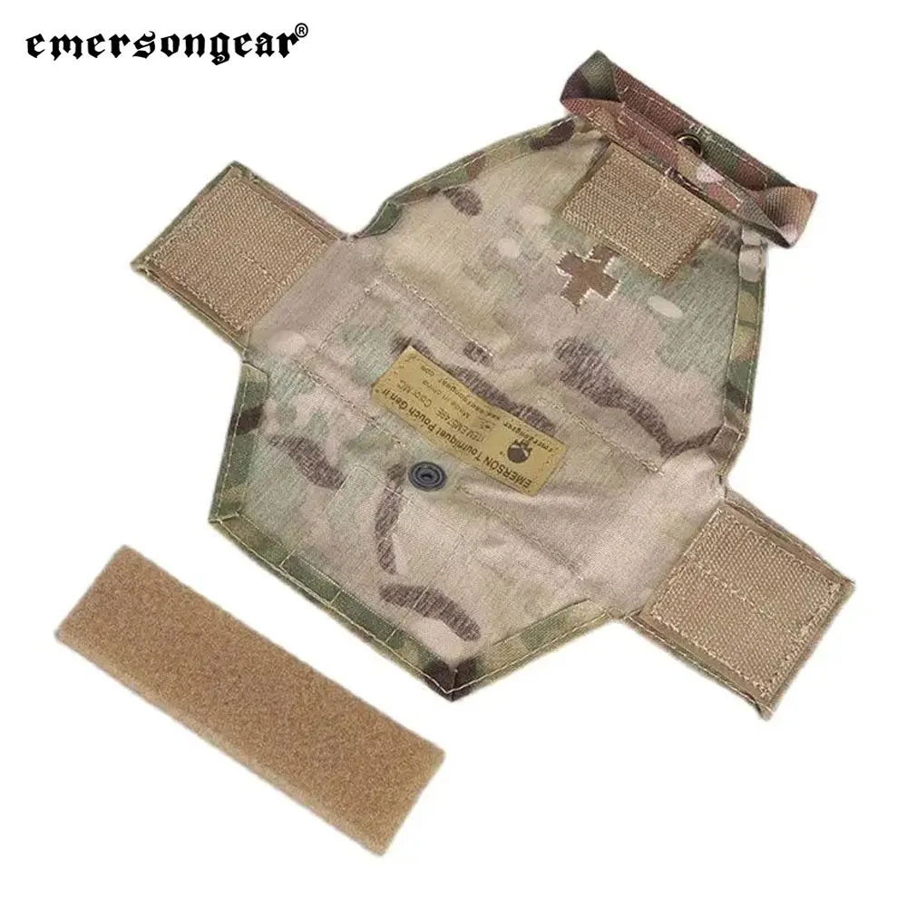 Emersongear kantong Tourniquet Gen II nilon Trauma Dompet geser medis pemegang dengan sistem MOLLE sabuk Loop tas penyimpanan alat tas