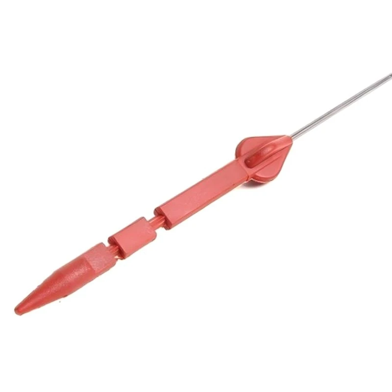 Engine Oil Dipstick 11431436293 Replacement Part, ABS Metal Oil Level Check Rod with Loop Handle, 41 1 Piece for Routine