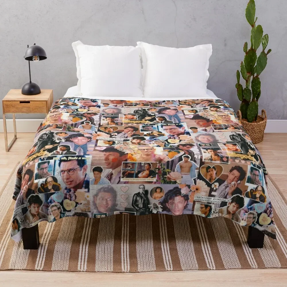 

Jeff Goldblum Throw Blanket Luxury Designer blankets and throws Extra Large Throw fluffy Beach Blankets