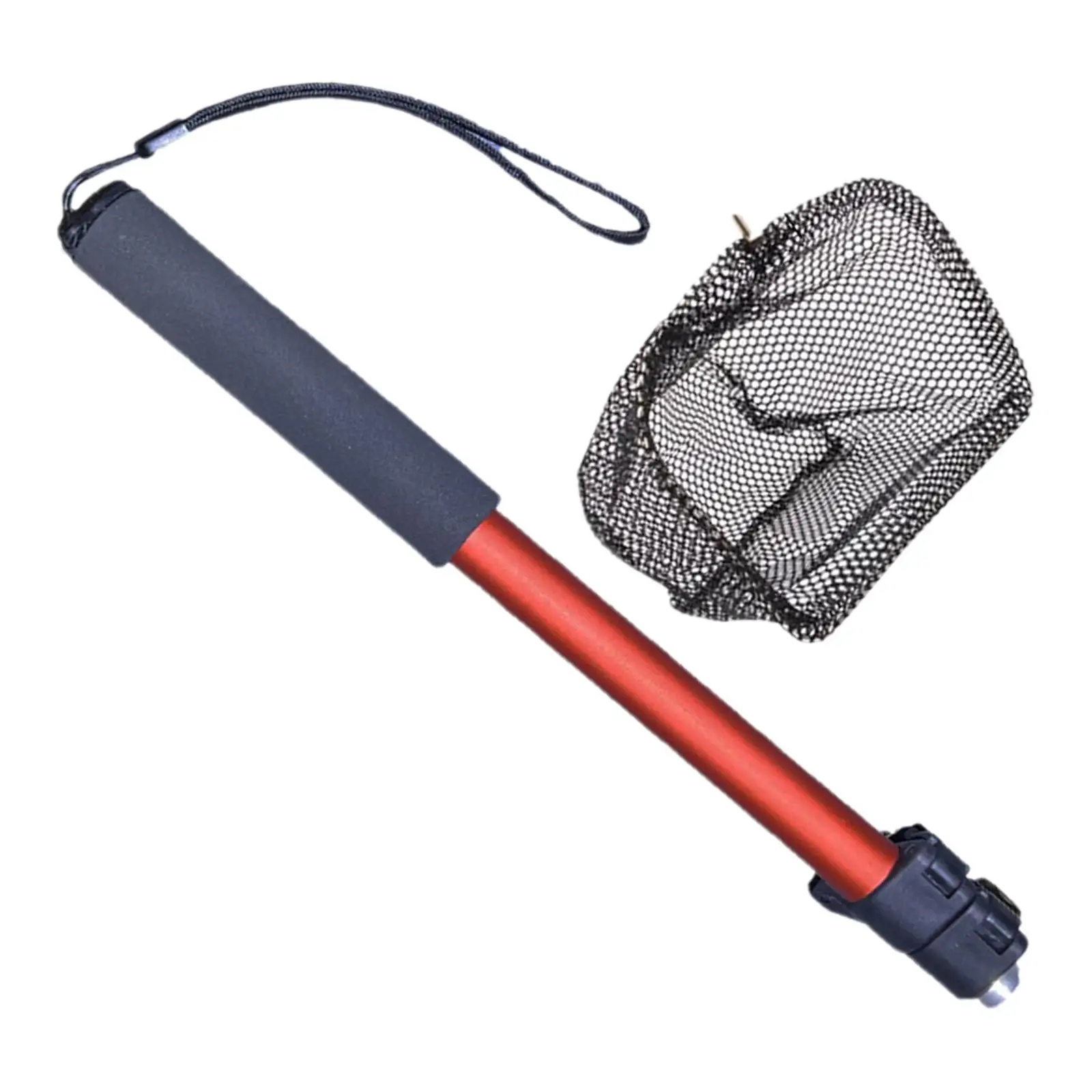 Metal Tennis Ball Retriever Adjustable Gathering Picker Telescopic Ball Case Net for Sports Exercise