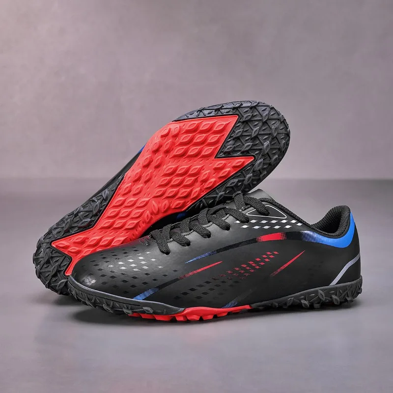 أحذية كرة القدم الأصلية للرجال والنساء FG/TF Society المرابط العشب التدريب الداخلي ملعب كرة القدم أحذية رجل عدم الانزلاق خفيفة أحذية رياضية #2