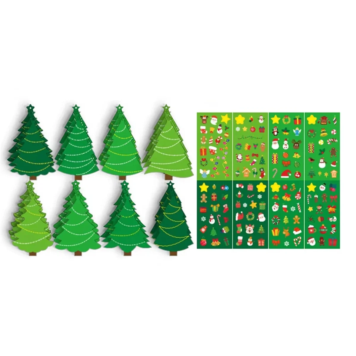 A11I 24PCS Christmas Tree DIY  - Art And Craft For Xmas recension och pris