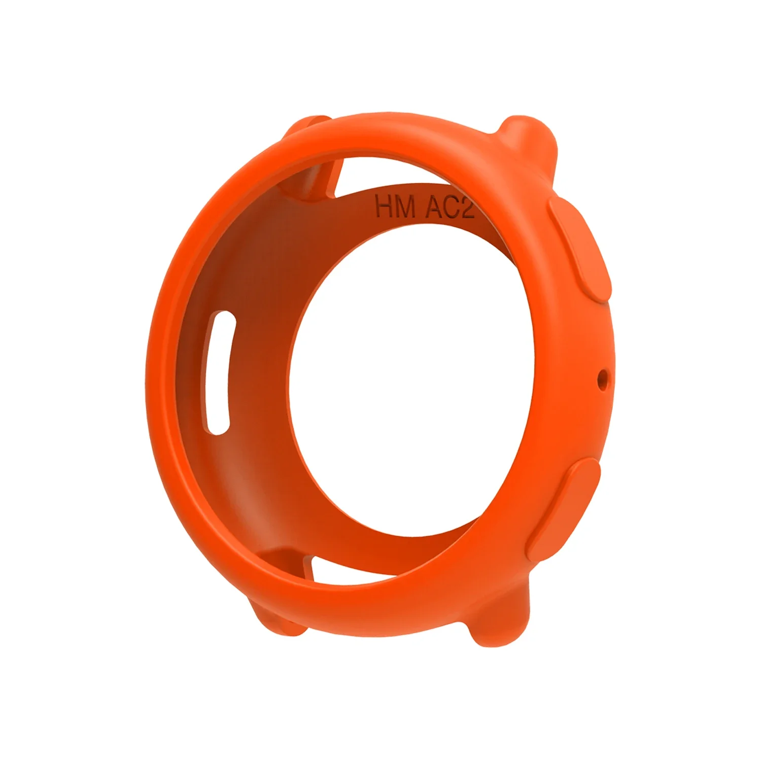 เคสซิลิโคนอ่อนนุ่มสำหรับนาฬิกาอมาซฟิต แอคทีฟ 2 สีลูกกวาด ครอบคลุมเต็มรูปแบบ ฝาครอบป้องกันสำหรับอุปกรณ์เสริมอมาซฟิต แอคทีฟ 2