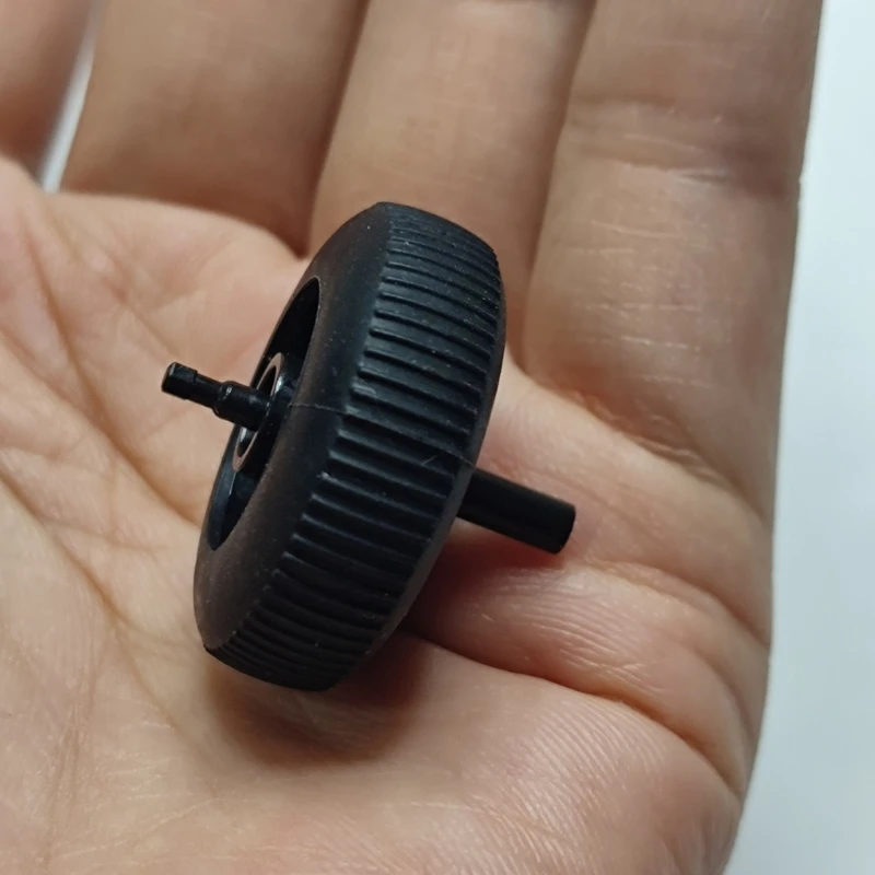 Replacement Mouse Wheel for G603, Textured Rubber Wheel Part for Mouse Repair, Rolling Control Recovery, Plastic Inner F19E