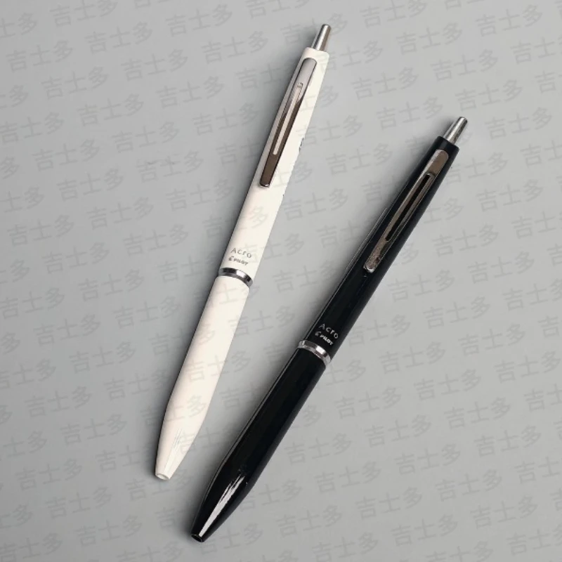

2026 Japanese Stationery Ball Pen PILOT ACRO Black Ballpoint Pen 0.5/0.7mm Black Pen Medium Ink Pens Luxury Kawaii Stationery
