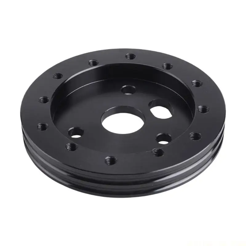 J0MA 0.5in/1in Lightweight Aluminum Steering Wheel Hub Adapter For Secure Mounting And Vehicle Customization