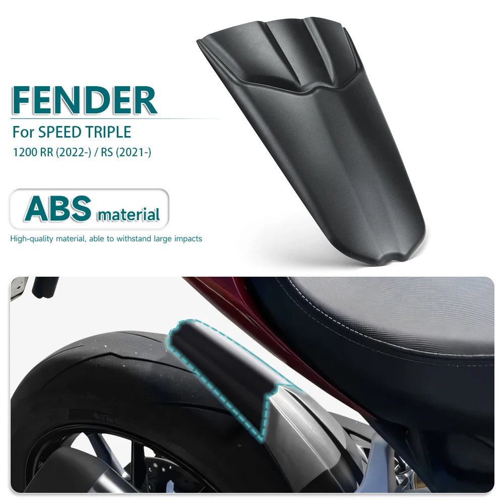 

For Speed Triple 1200rr 1200 RR (2022-) 1200rs 1200 RS (2021-) Mudguard Extension Motorcycle Accessories Rear Fender Extender