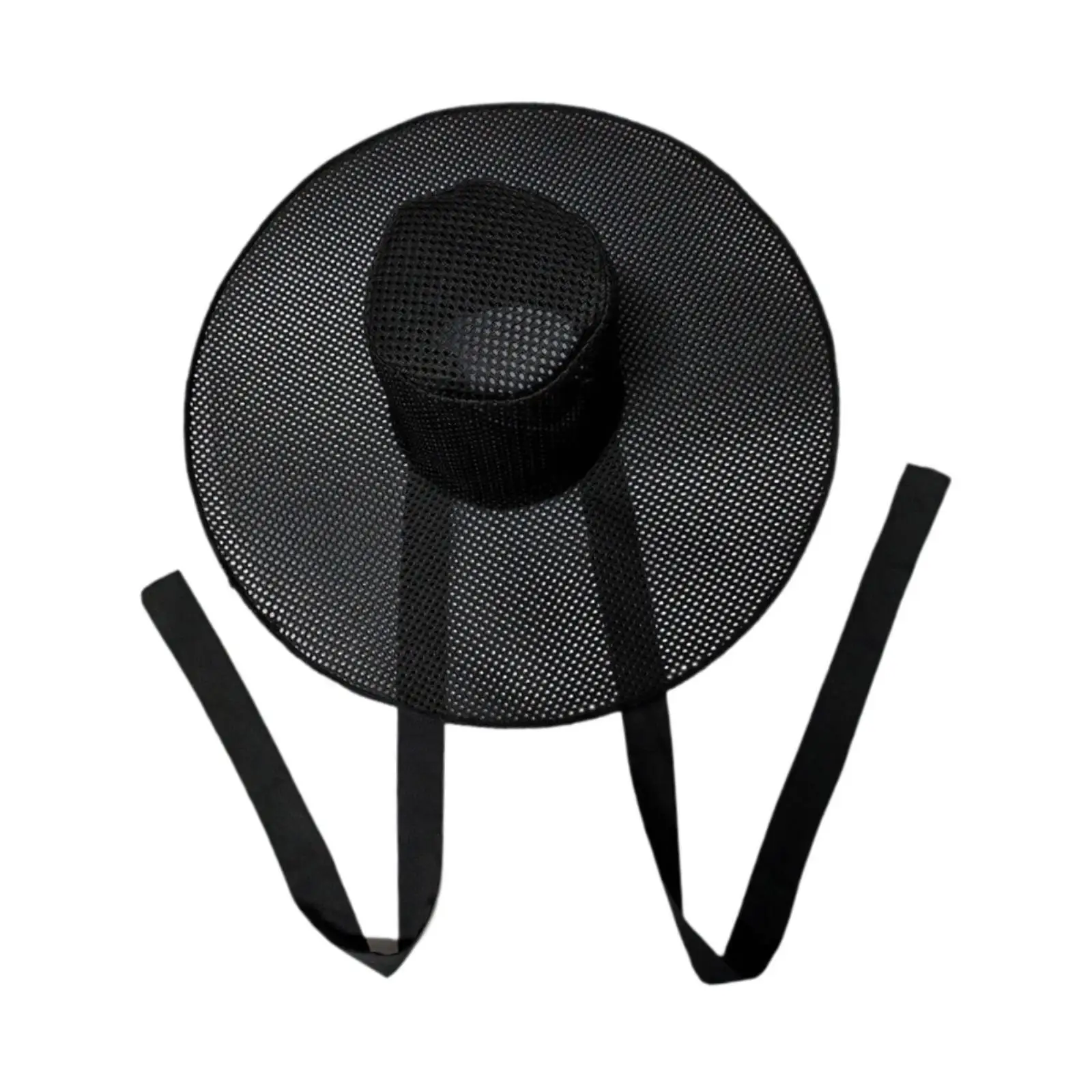 قبعة كورية للرجال قبعة كورية تقليدية شبكية سوداء لحفلات الهالوين #1