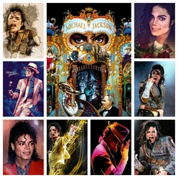5D DIY Diamond Embroidery King Of Pop Michael Jackson Full Diamond Painting Cross Stitch Rhinestone Decoration Mosaic Home Decor