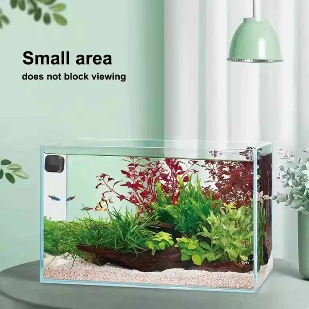 1pc Magnetic Aquarium Glass Cleaner Brush, Mini Square Plastic Algae Scraper for Fish Tank Maintenance Suitable for Various Fish image 6