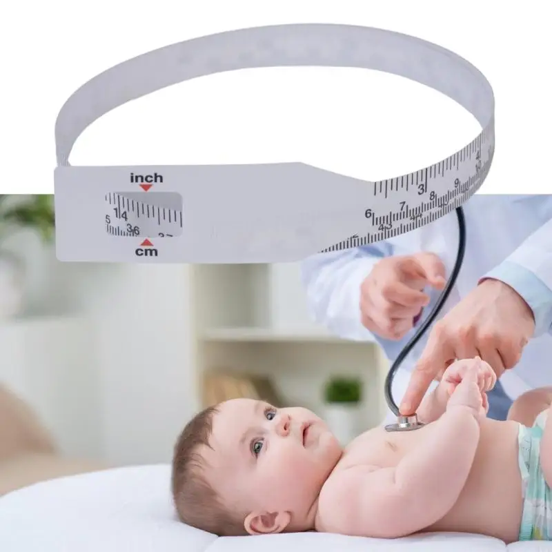 Newborns Measure Ruler Head Measuring Tape Measure 60cm (23.6inch) for Baby Child Head Circumference Tape Ruler M4YD