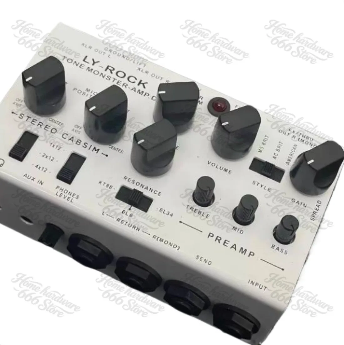 Guitar Case Simulation DI Box (8-in-1 0-watt Box Head Audio Workstation)