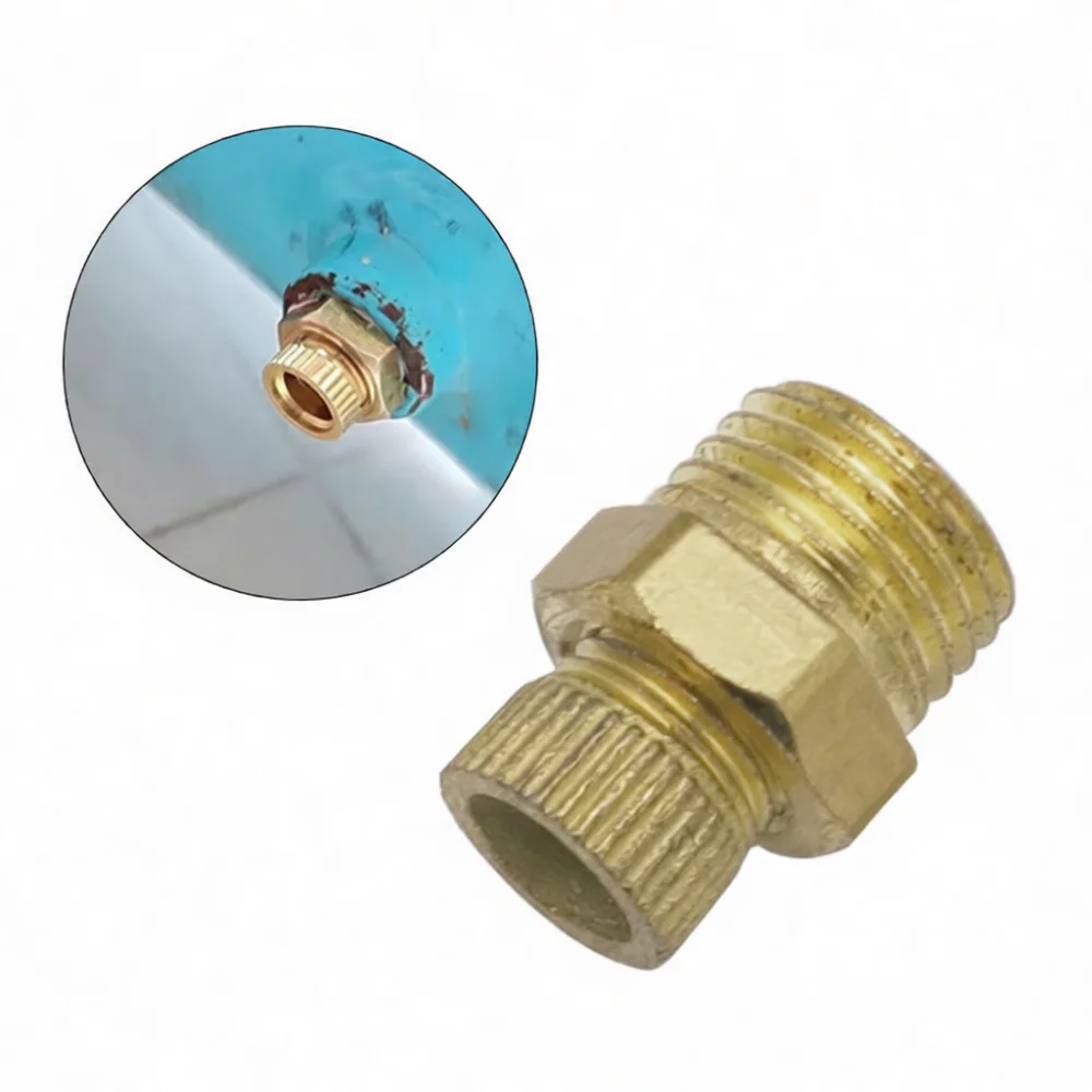 Air Compressor Tank Drain Valve Water Release Screw Cast Steel Replacement Part Pneumatic Pump Maintenance Fitting