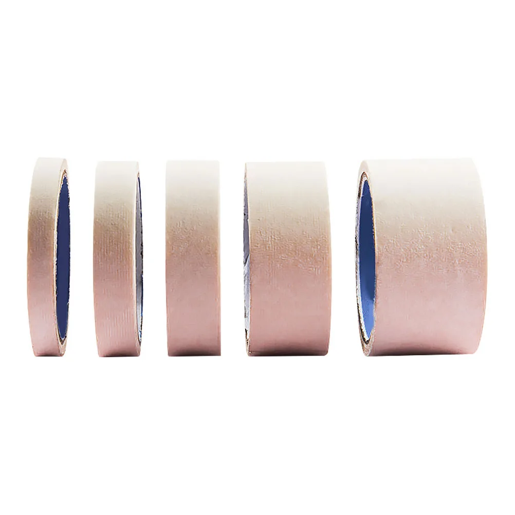 

5 Rolls Professional Masking Tape Multi-Function Artist Paper Tape for DIY Painting Projects Clean Removal No Residue