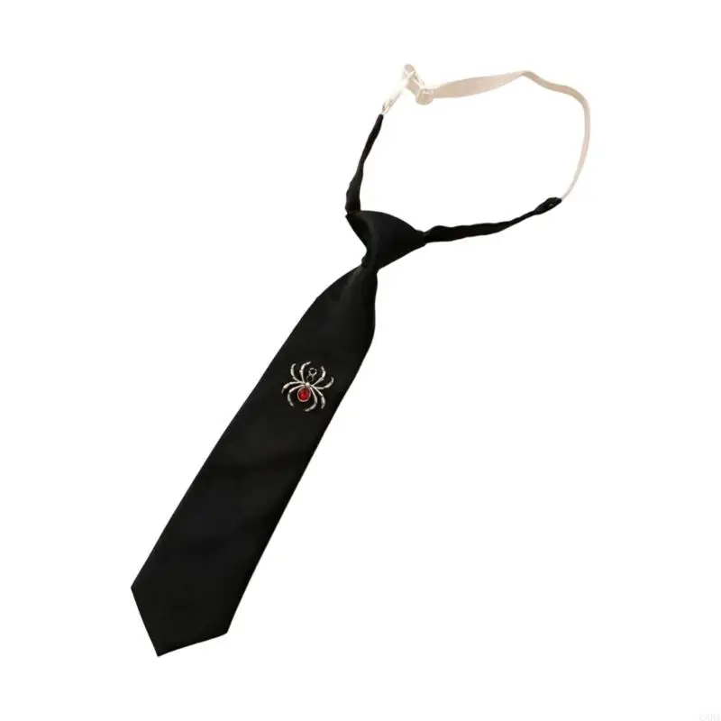 Costume Ready Necktie Cosplay Tie for Halloween and Stage Looks 6XDA