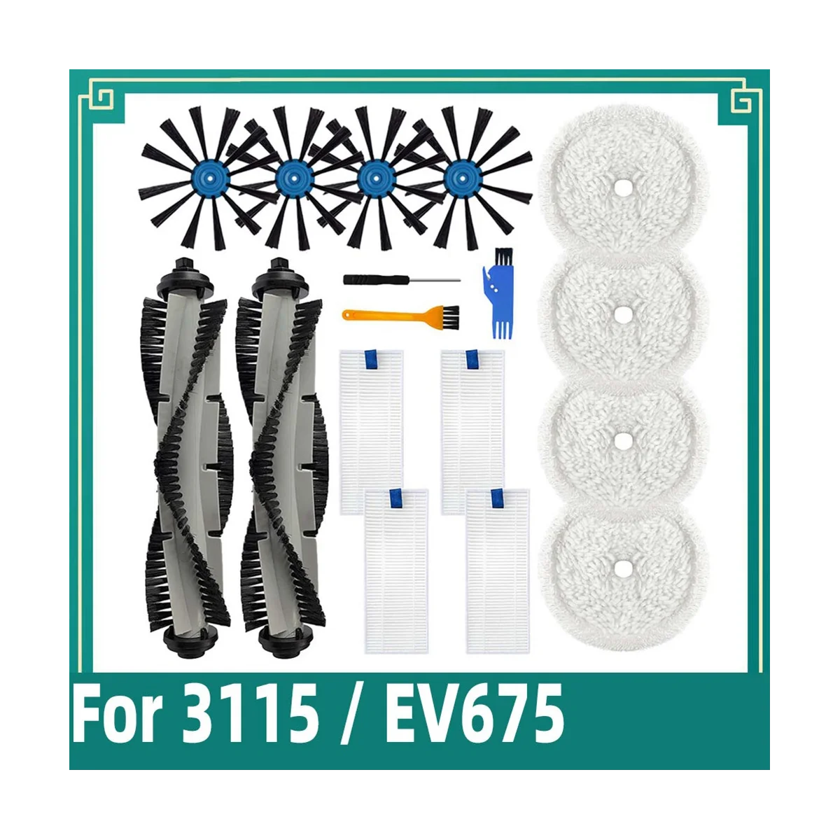 

Сменная деталь для робота-пылесоса 3115 / EV675