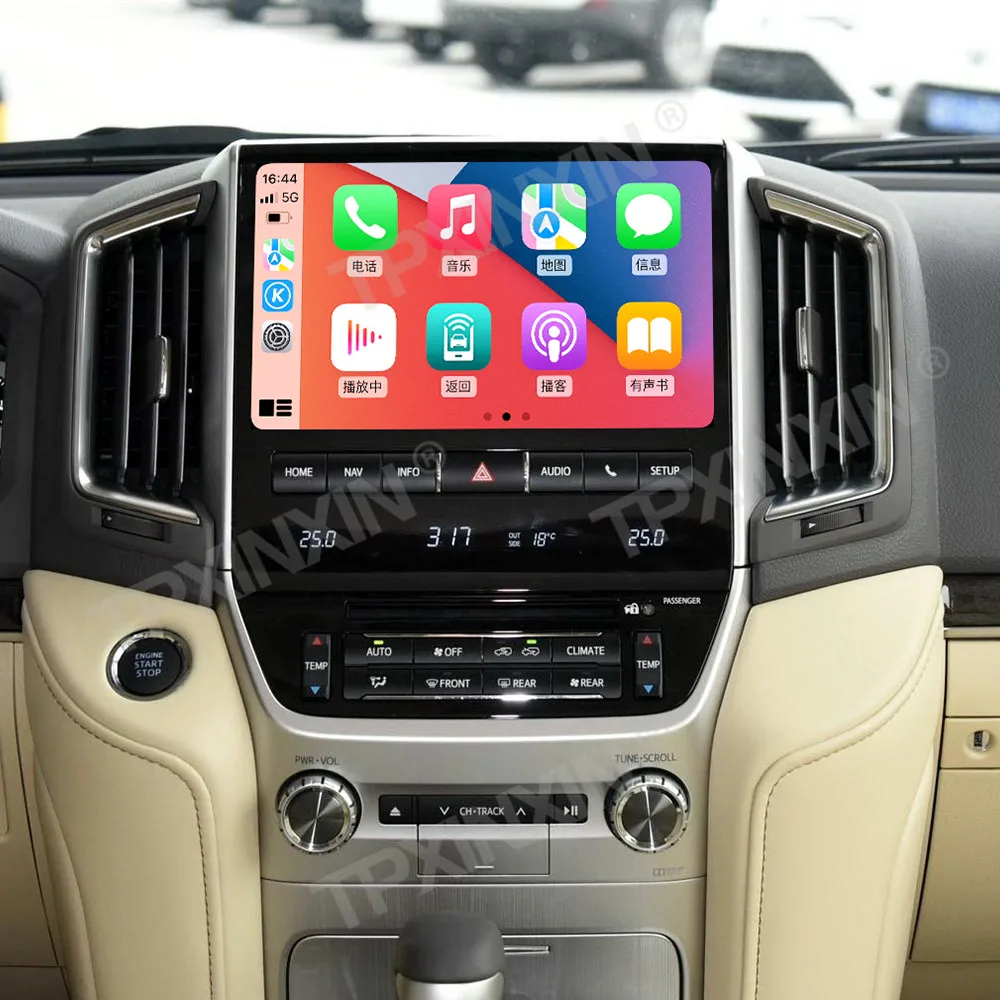 

Автомобильная Мультимедийная система CarPlay, 10 дюймов, GPS, Android 11, для Toyota Lands Cruisers LC200 2024-2008