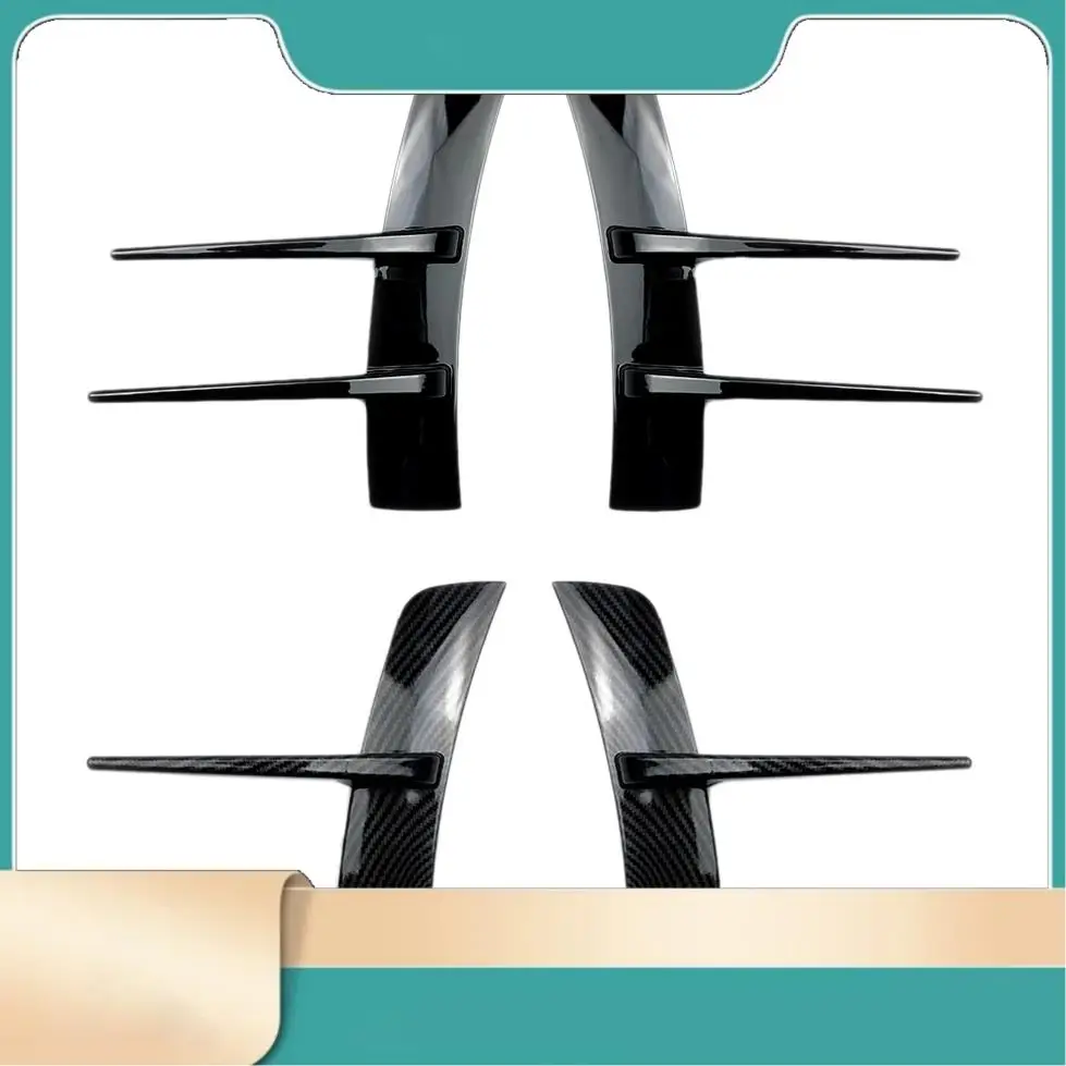 

Car Carbon Fiber Front Bumper Spoiler Flank Wind Knife For Mercedes Benz A Class A180 A200 A220 W177-N31R