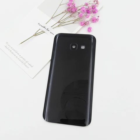 Крышка батарейного отсека для Samsung A5 2017, задняя крышка, Сменный Чехол для Galaxy A520 A520F с фотообъективом