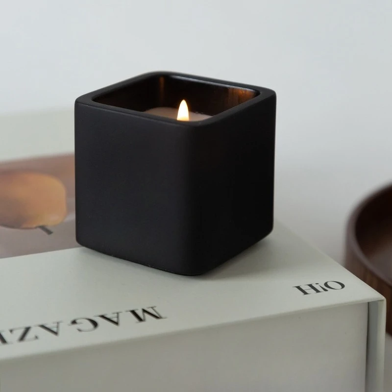 Square Gypsum Scented Candle 3