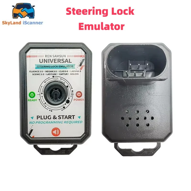 Best Price ESL EIS ELV Steering Lock Emulator Simulator With Voice For Renault Megane Fluence Clio Scenic Captur Latitude Dacia