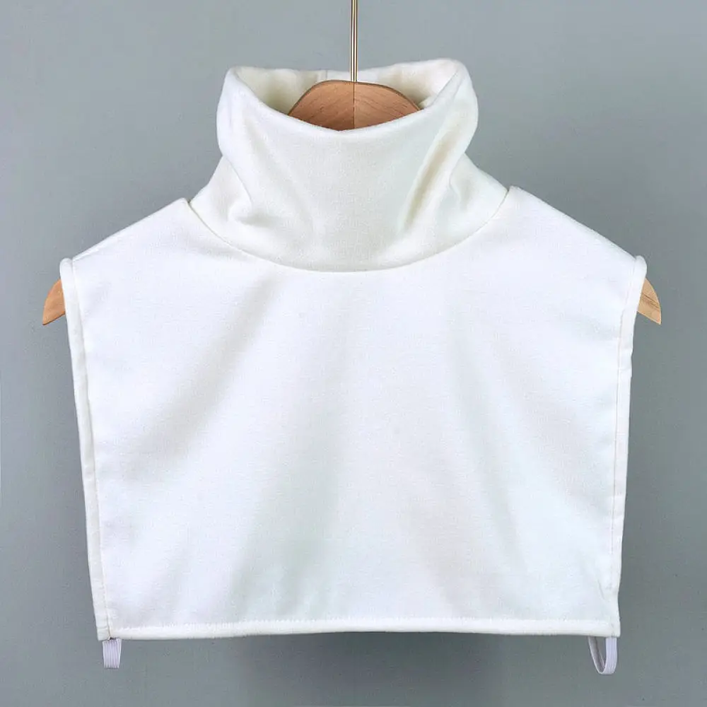 Thermal Mock Neck Dickey Scarf Detachable Fake Collar Winter Warm Neck Gaiter For Kids Adults Soft Windproof Fashion Gear