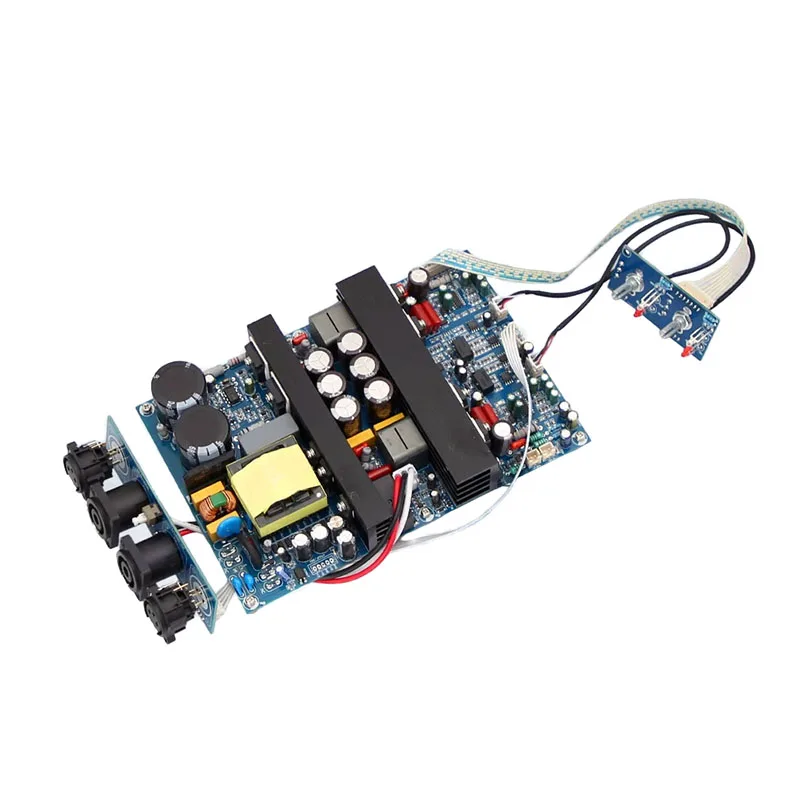 500W + 500W Audio de alta potencia sonido Clase D IRS2092 placa amplificadora placas amplificadores módulo amplificador de doble canal 1000W