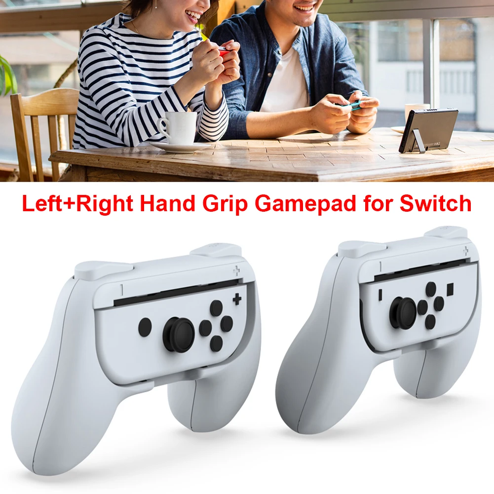 Left+Right ABS Hand Grip Gamepad Switch Gamepad Console Handle Hand Grip for Nintendo Switch Controller