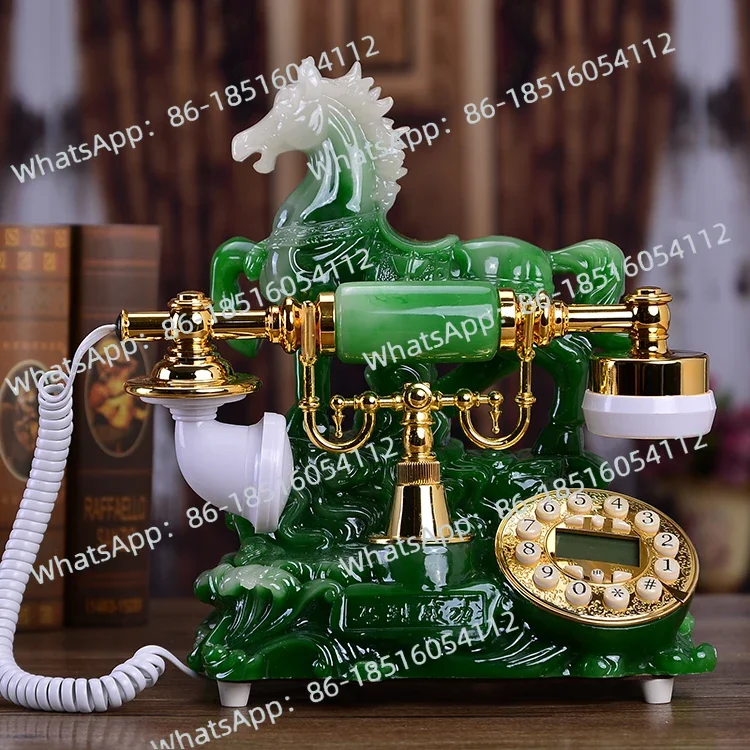 Mu Yuzhen Antique European Style Instant Success Telephone Retro American Phone Fashion Pastoral Creative Home Landline