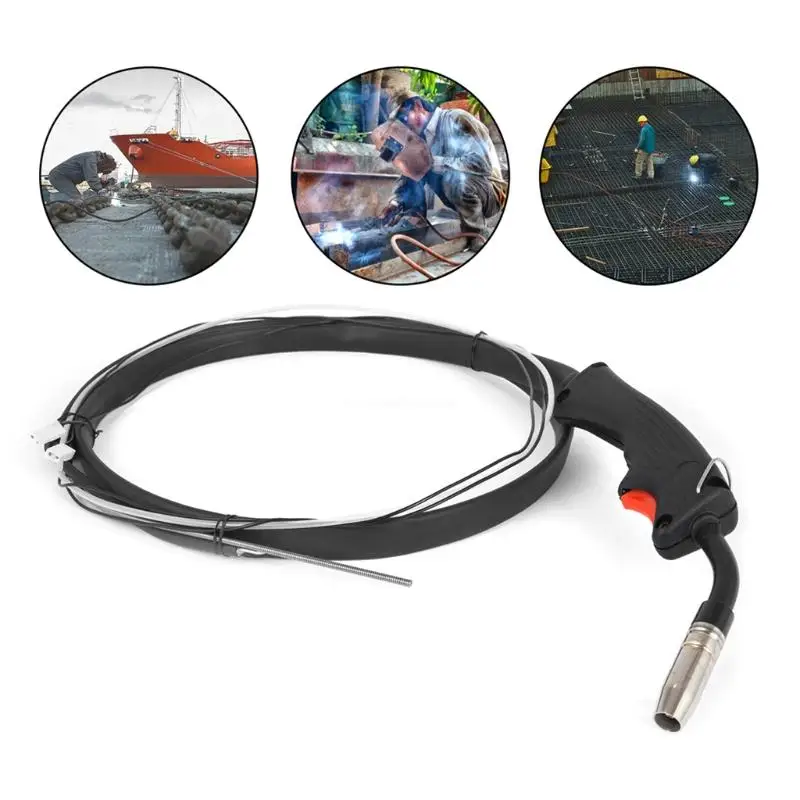 

Practical MIG 14AK Welding Torch for Craft Home Improvement DIY Electrical Welder Replacement Torch Stable Performance Dropship