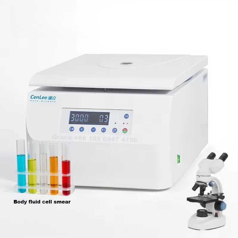 Cenlee Cytospin 3000rpm 730xg Automatic Laboratory Centrifuge for Cell Smear Smearing 12 Slides of CSF Urine Pleural Fluid