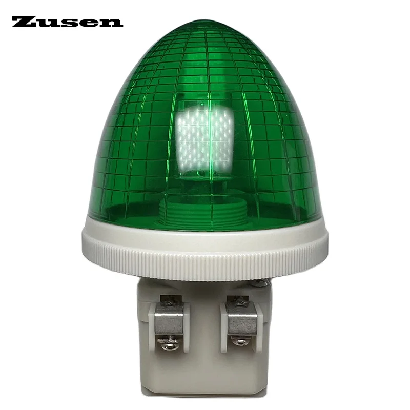 

Zusen TB30-G 12V 24V 110V 220V Green LED Equipment Signal Indicator Light Warning Light Always on