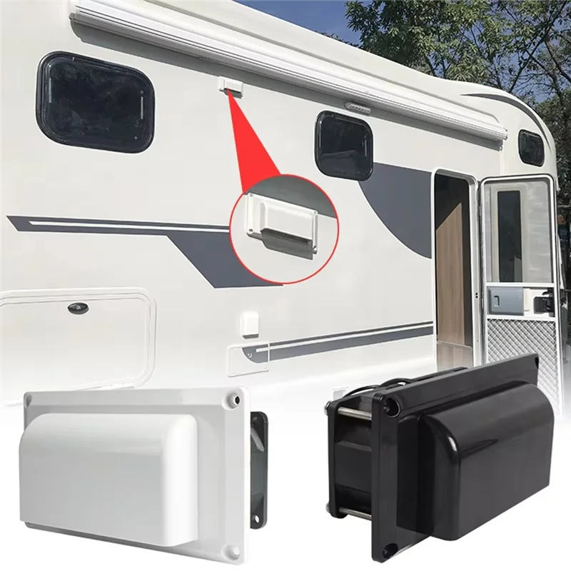 

AT92-Motorhome Side Air Vent Ventilation Exhaust Fan RV Side Air Vent Campervan Side Air Vent Trailer Boat Marine Yacht Exhaust