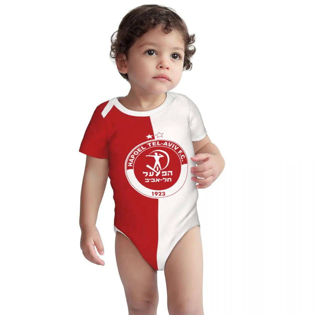 Hapoel Tel Aviv Baby Bodysuit Unisex Shirt Cotton Newborn Onesie Boy Girl Undershirt Outfit Baby Romper