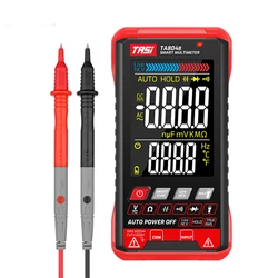 TASI TA804B Digital Multimeter Auto Tester Multimeters HD Color Screen Ultrathin Intelligent OHM NCV DC/AC Voltage Meter