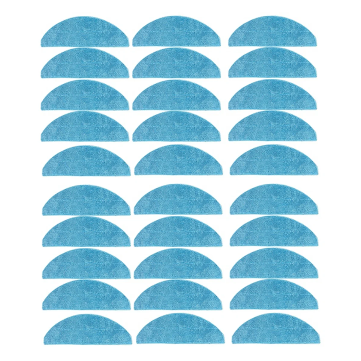 Ersatz-Mopptuch für Cecotec Conga 7490 Immortal / 8290 Immortal / Kabum Smart 900 Staubsaugerteile, 30 Stück