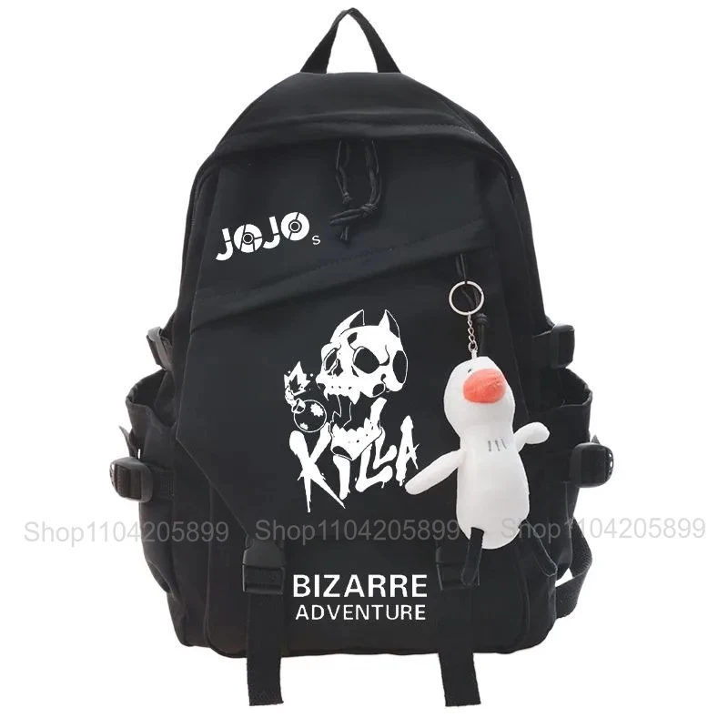 JoJo's Bizarre Adventure Mochila Anime Backpack Student School Bag Boy Girl Gifts Cartoon Bookbag Outdoor Travel Rucksack