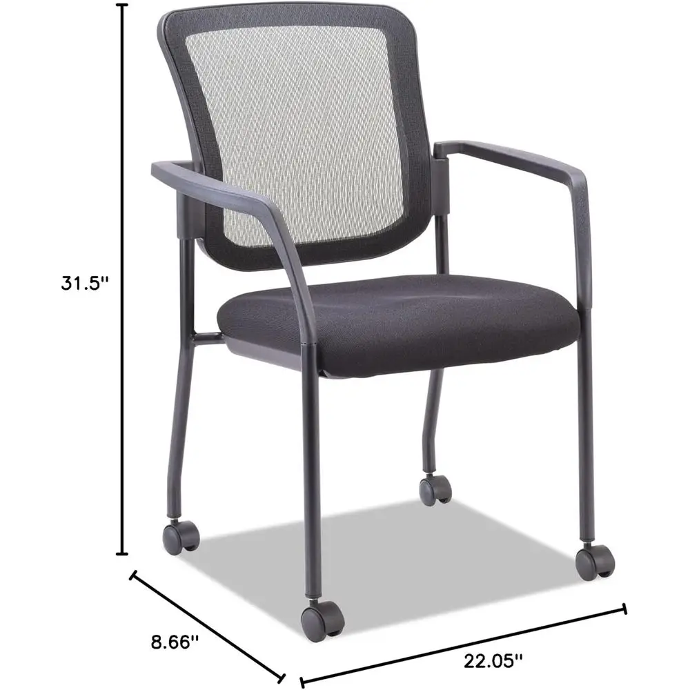 كرسي التراص الشبكي للضيوف من ALE، أسود #2