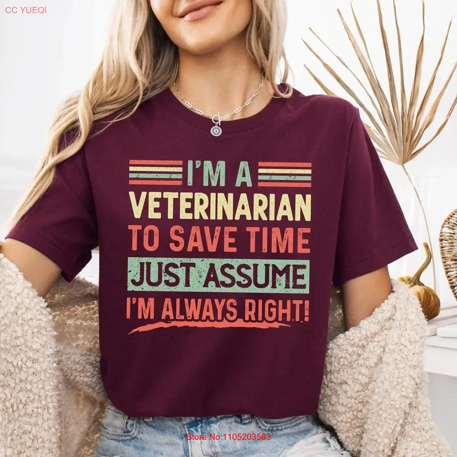 Veterinarian T Shirt I'm a Veterinary Graduation Vet Tech SweaT Appreciation for Women vintage Washed Casual Unisex Breathable
