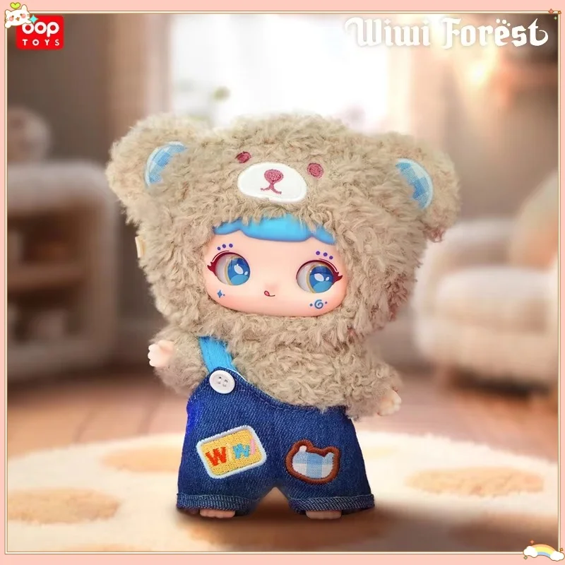 جديد Wiwi Forest Secret World Series الفينيل القطيفة صندوق أعمى لطيف سطح المكتب الديكور على ظهره قلادة العنصر العصري مفاجأة هدية