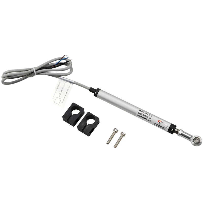 Manufacturer Selling KPZ 100mm Stroke Linear Potentiometer Position Sensor with Rod end Joints