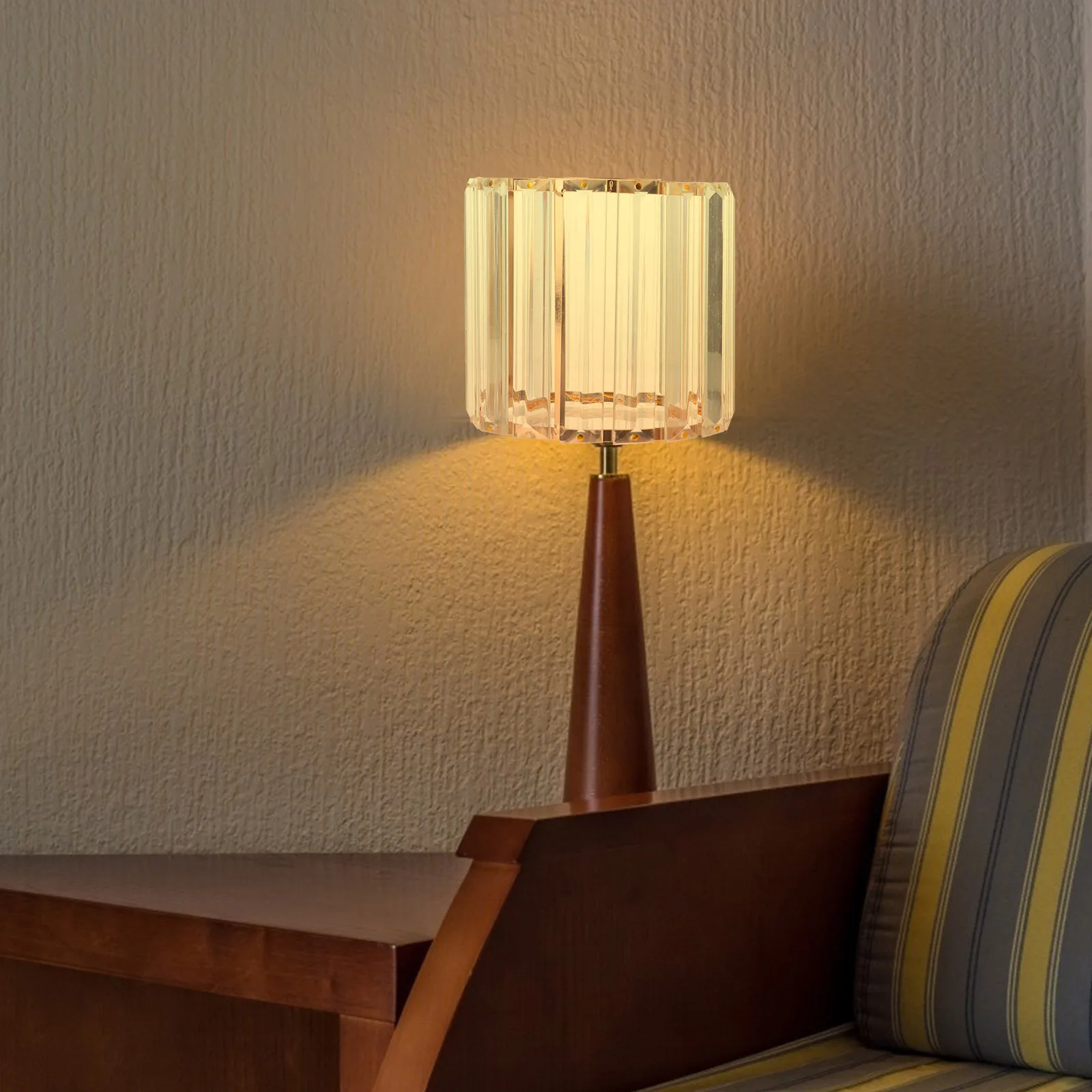 

Crystal Lampshade Ceiling Light Cover Metal Art Lamp Shade Decorative Light Diffuser For Wall Floor Warm Lighting