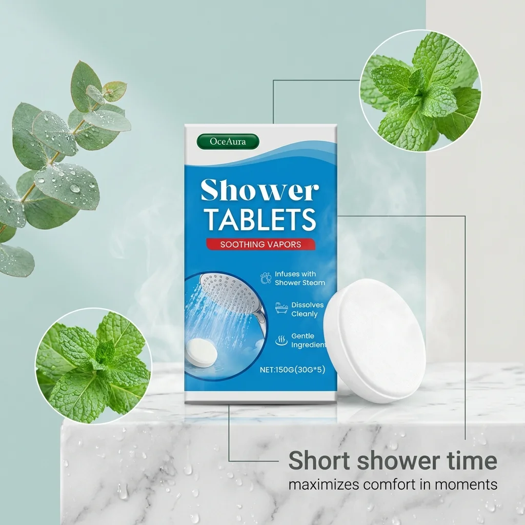 Tablettes de douche aromathéra - Shower Steamer Tablet avis et prix