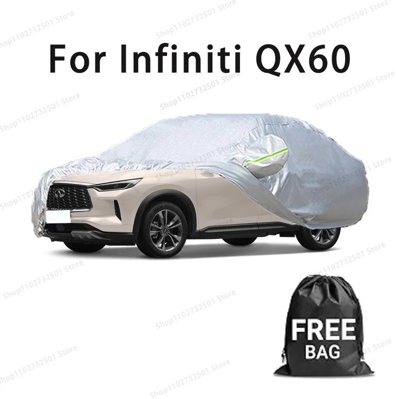 

Car cover For Infiniti QX60 Full cover Waterproof sun protection cover Scratch resistant cars accessories