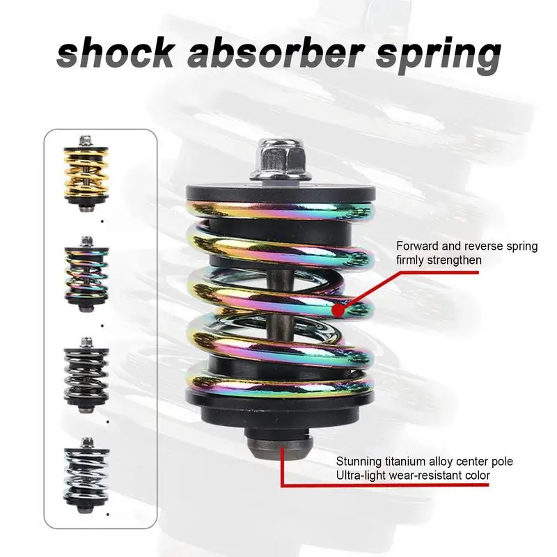 Bike Rear Shock Absorber Rear Absorber For Mountain Bike Impact-Resistant Cycling Repair Tool For Road Bikes Electric Bikes