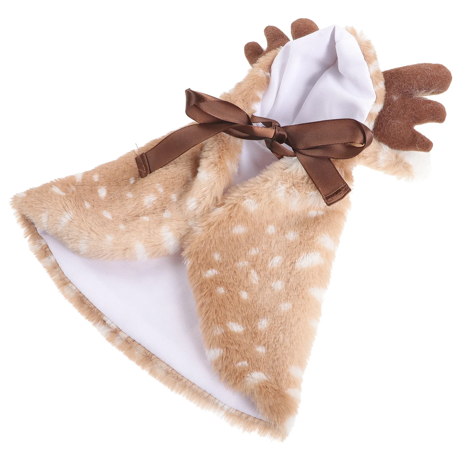 

Pet Cape Costume for Cats and Dogs Adjustable Warm Winter Outdoor Indoor Party Festival Cosplay Wear-Resistant Comfortable