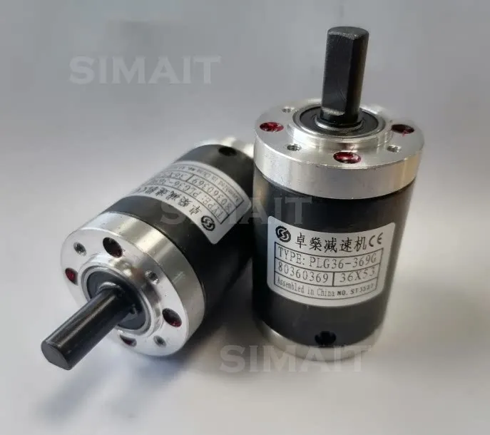 36mm Planetary Gearbox Reducer for 42 Stepper & 550 DC Motor | High Torque