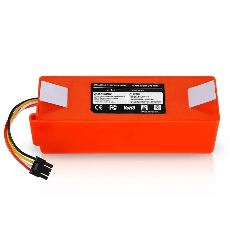 Robotic Vacuum cleaner Replacement Battery for Xiaomi Robot Roborock S50 S51 S55 Accessory Spare Parts li-ion battery 6500mAh